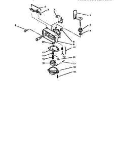 Carburetor Assembly Diagram and Parts List for 10301 590001-5999999 Lawn Boy Lawn Mower